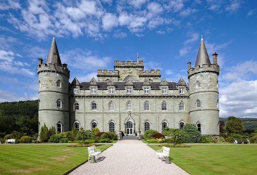 castle  scotland  architecture