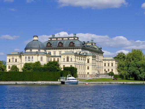 castle  drottningholm  summer residence