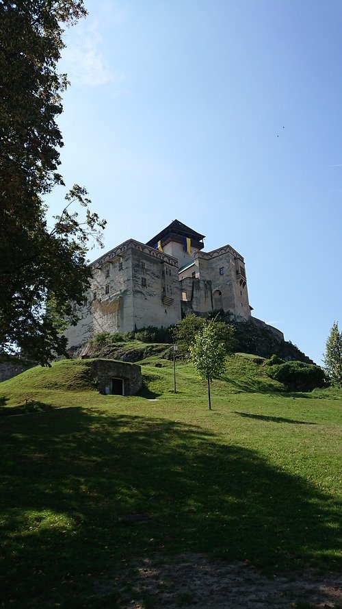 castle  trenčín  slovakia