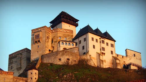 castle  trenčín  slovakia