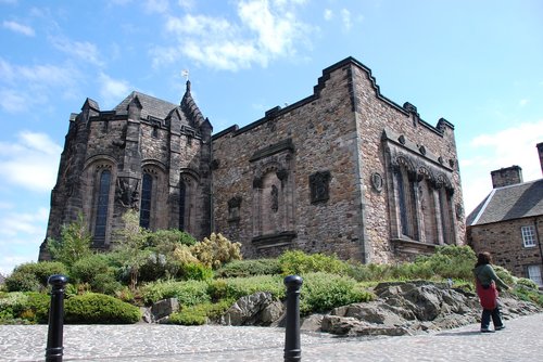 castle  scotland  edinburg