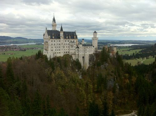 castle neuschwanstein landscape