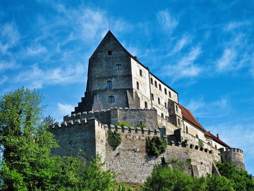 castle  burghausen  upper bavaria