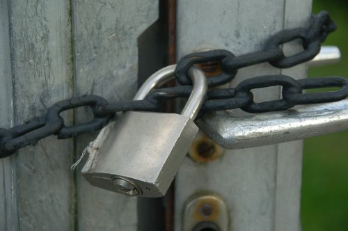 castle chain padlock