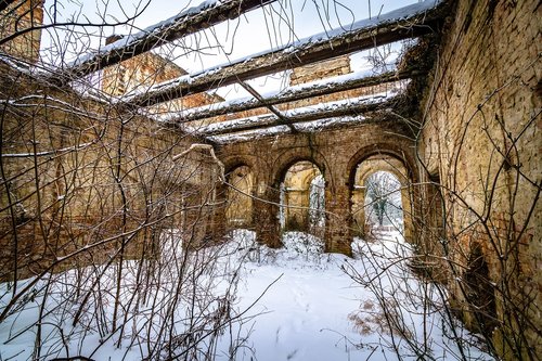 castle  ruin  building