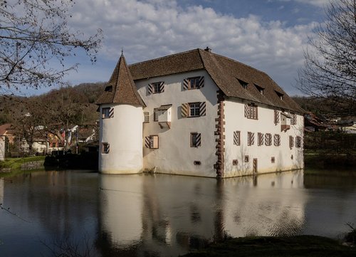castle  inzlingen  middle ages