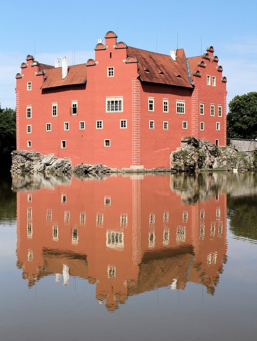 castle  červená lhota  architecture
