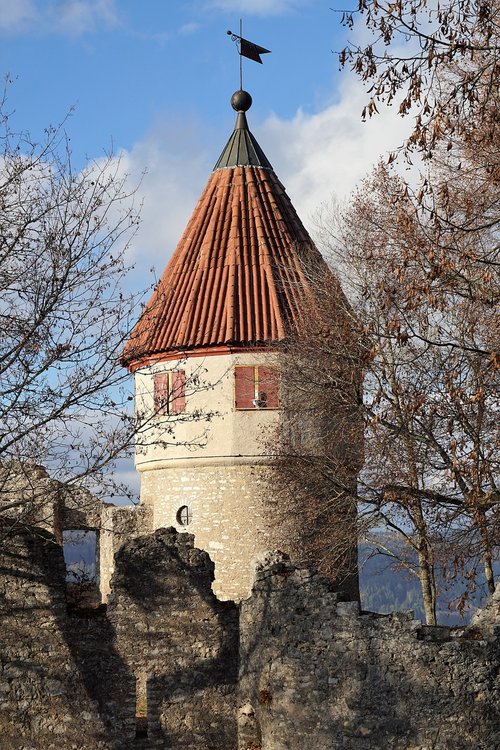 castle  ruin  tower