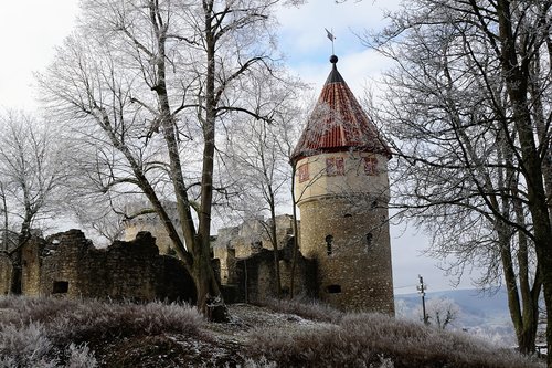 castle  ruin  tower