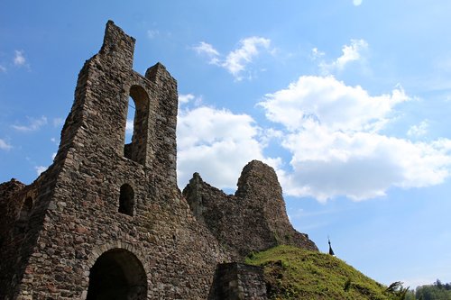 castle  ruins  middle ages