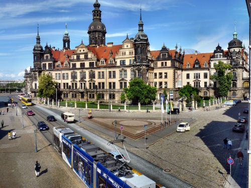 castle dresden city