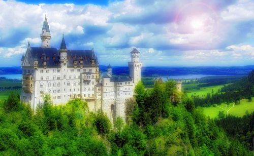 castle fairy tale kingdom