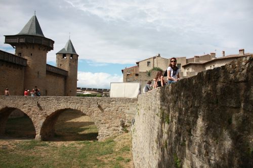 castle medieval carcasone