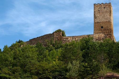 castle thuringia germany thuringian forest