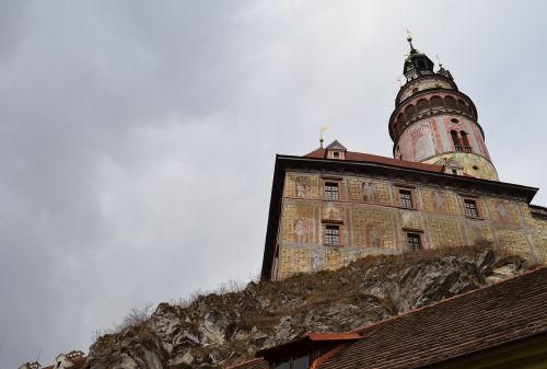castle czech krumlov tower
