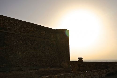 castle sunset chinchilla