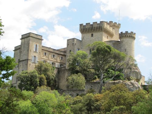 castle nature landscape