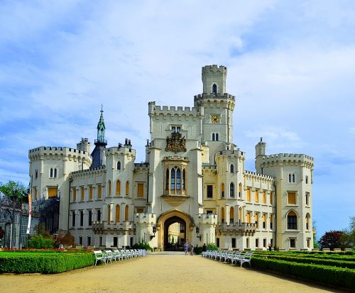 castle landscape colour photography