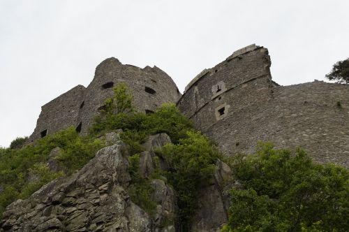 castle ruin middle ages