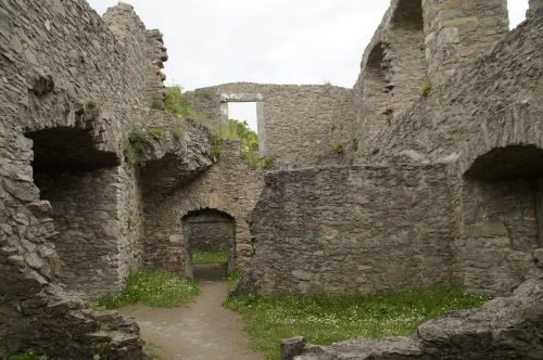 castle ruin middle ages