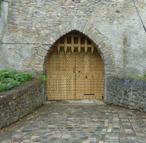 castle entrance architecture