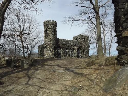 castle trees abandoned