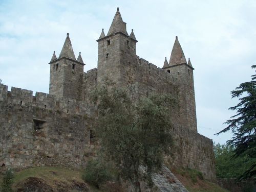 castle santa maria of the fair portugal