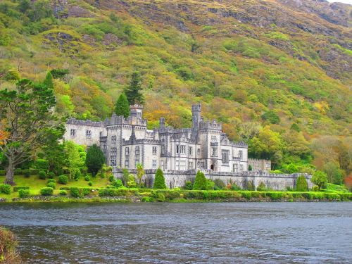 castle by the sea water ireland