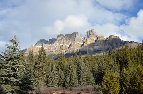 castle mountain mountain rockies