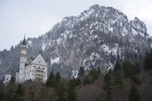 castle neuschwanstein  germany  castle