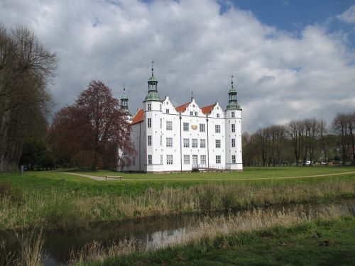 castle of ahrensburg mecklenburg germany
