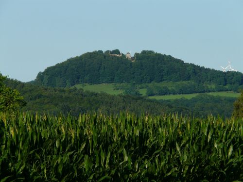 castle scharfenberg hilltop scharfenberg