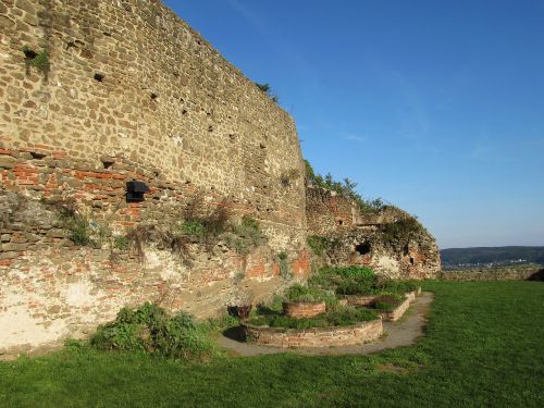 castle wall castle middle ages