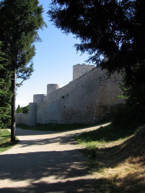 castle wall castle burgos