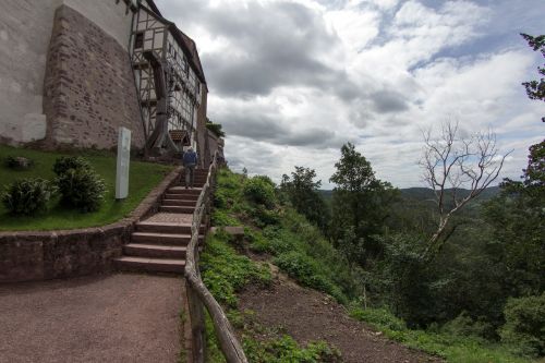 castle wartburg thuringia germany thuringian forest