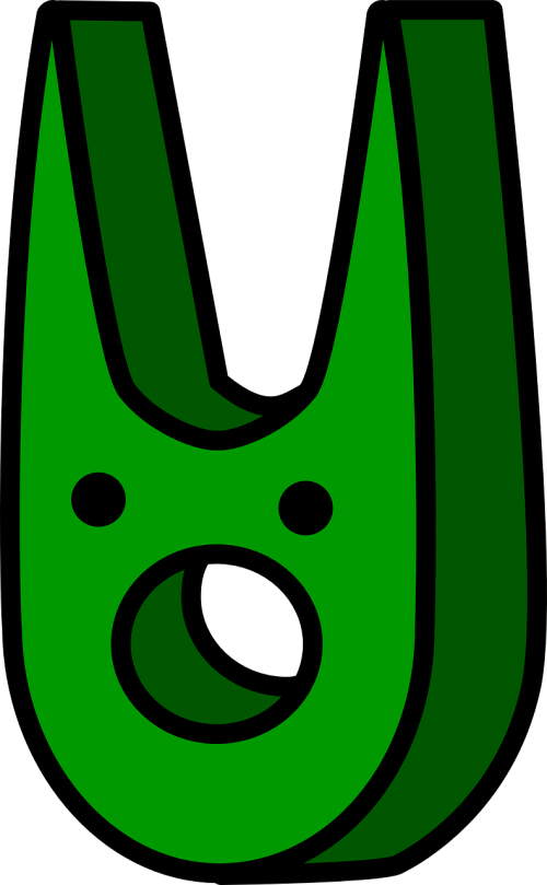 cat green head