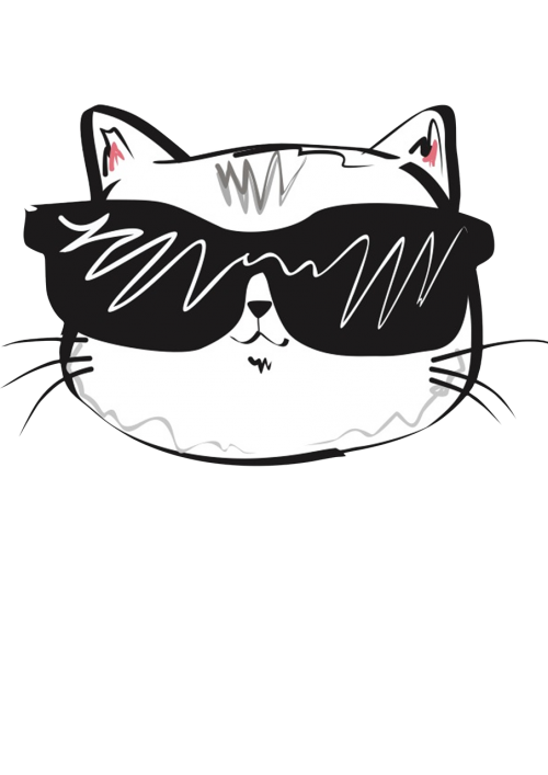 cat art illustration