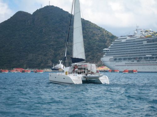 catamaran sailboat sailing