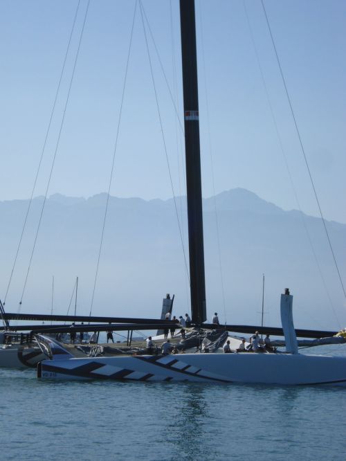 catamaran boat alinghi