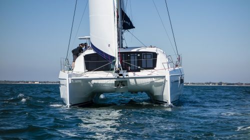 catamaran sail water