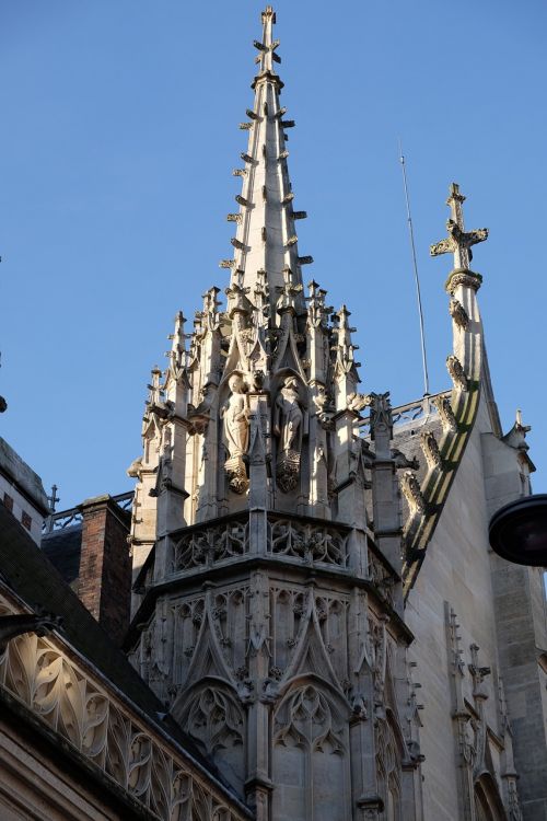 cathedral sky rouen