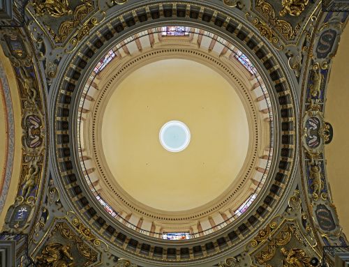 cathedral nice dome from below