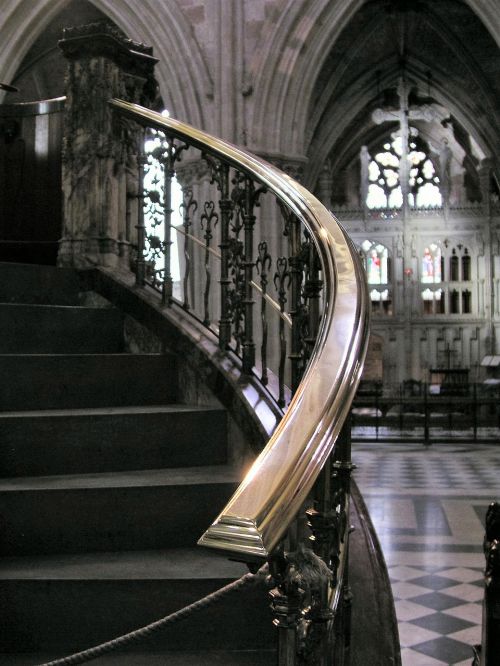 cathedral stairs interior