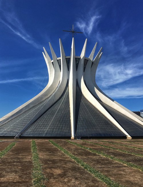 cathedral  the cathedral of brasilia  brasilia