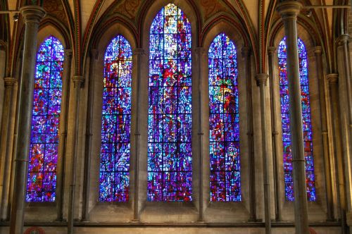 cathedral stained glass glass
