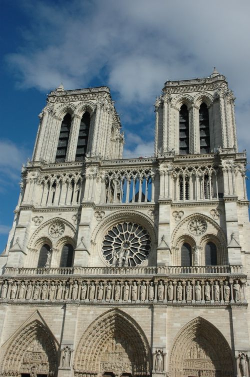 cathedral the façade of the tourism