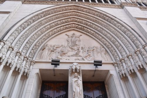 cathedral basilica arches mary