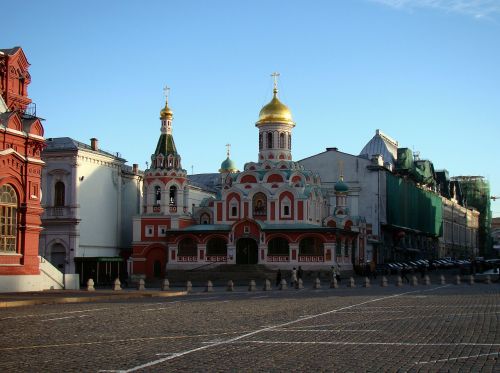 cathedral of the kazan icon of the mother of god red square moscow