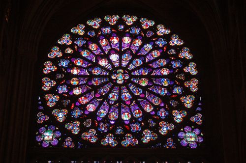 cathedrals paris glass