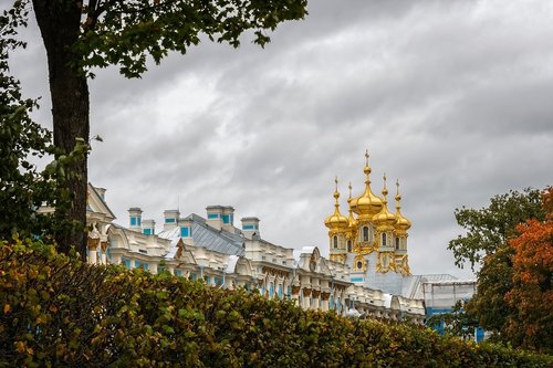 catherine's palace  st petersburg  russia
